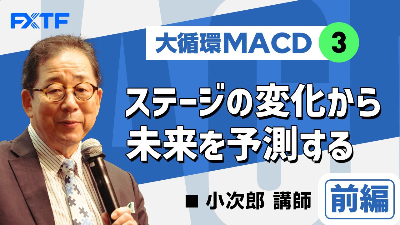 【動画】「大循環MACD③ステージの変化から未来を予測する【前編】」小次郎講師